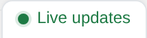 Live updates connected icon